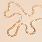 Micro Tennis Necklace by Oh Clementine