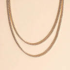 Micro Tennis Necklace by Oh Clementine