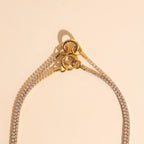 Micro Tennis Necklace by Oh Clementine