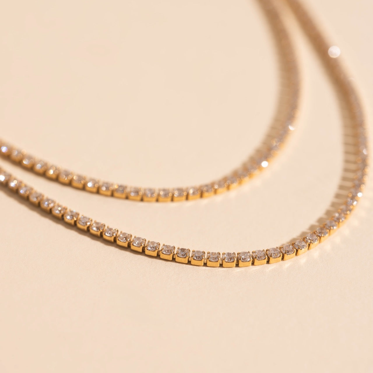 Micro Tennis Necklace