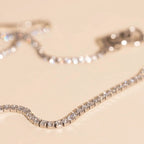 Micro Tennis Necklace by Oh Clementine