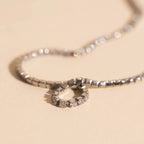 Micro Tennis Necklace by Oh Clementine