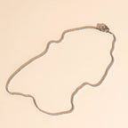 Micro Tennis Necklace by Oh Clementine