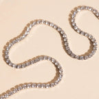 Micro Tennis Necklace by Oh Clementine
