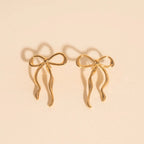 Jumbo Bow Stud Earrings by Oh Clementine