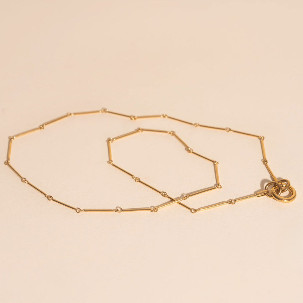 Bar Link Chain Necklace