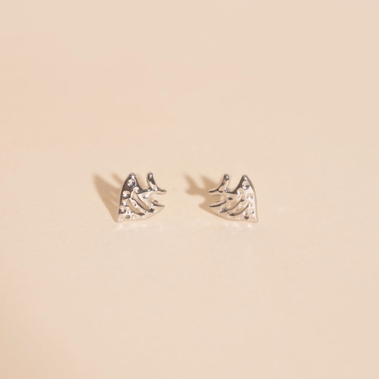 Angel Fish Stud Earrings