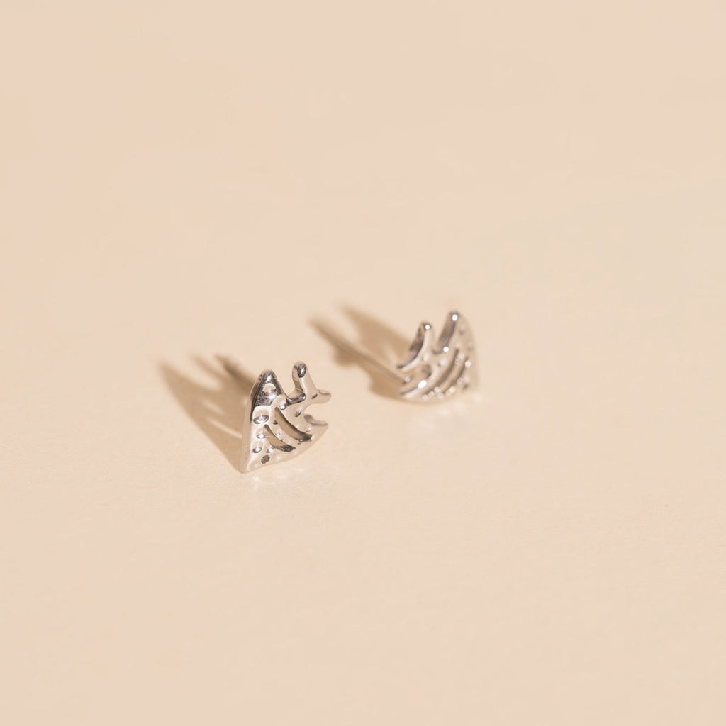 Angel Fish Stud Earrings