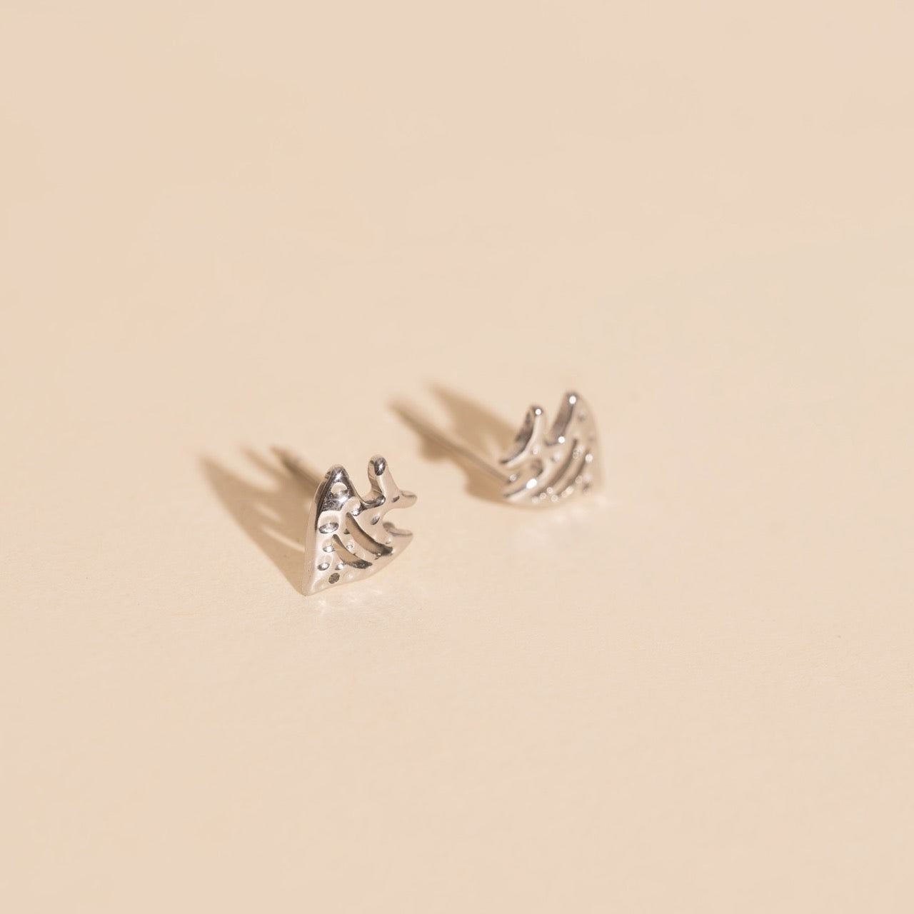 Angel Fish Stud Earrings
