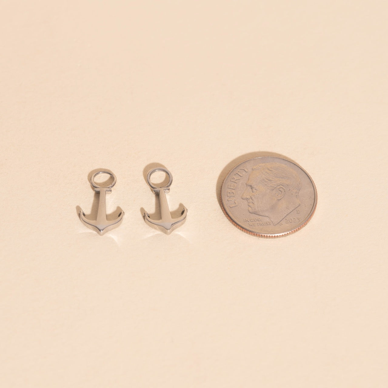 Anchors Aweigh Huggie Hoop Charms