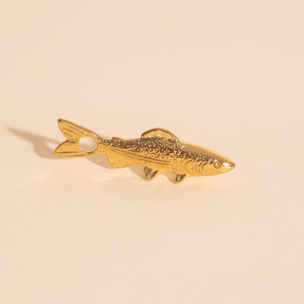 Trout Necklace Charm
