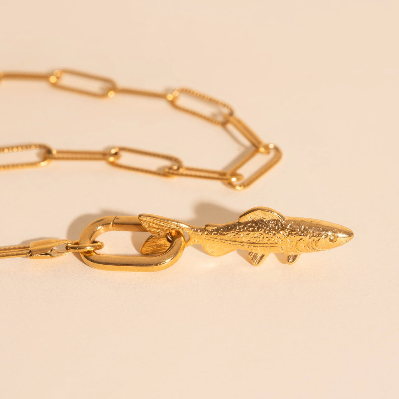 Trout Necklace Charm