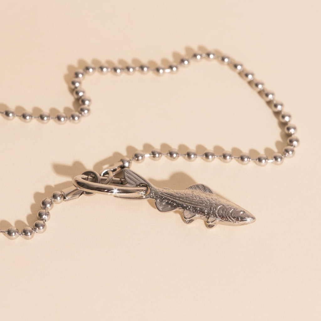Trout Necklace Charm