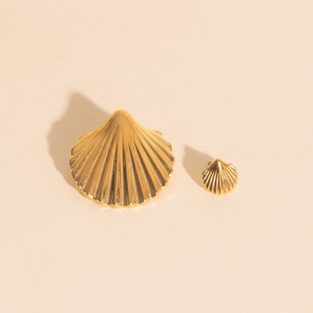 Mini Seashell Stud Earrings
