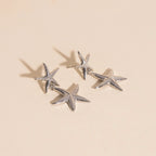 Starfish Dangle Stud Earrings by Oh Clementine