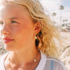 Starfish Dangle Stud Earrings by Oh Clementine