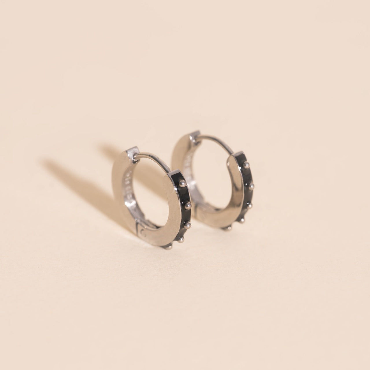 Shadow Ridge Huggie Hoop Earrings