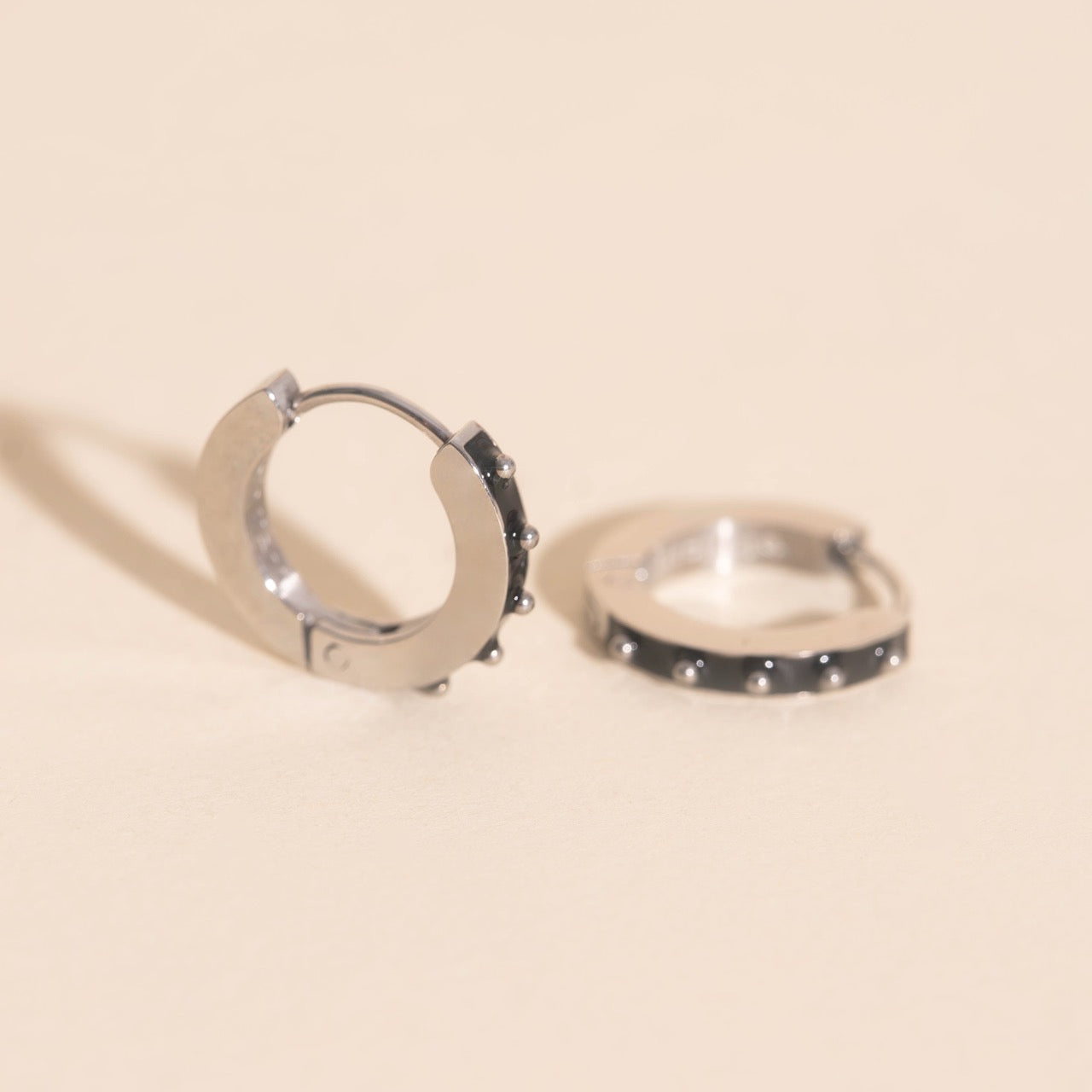 Shadow Ridge Huggie Hoop Earrings