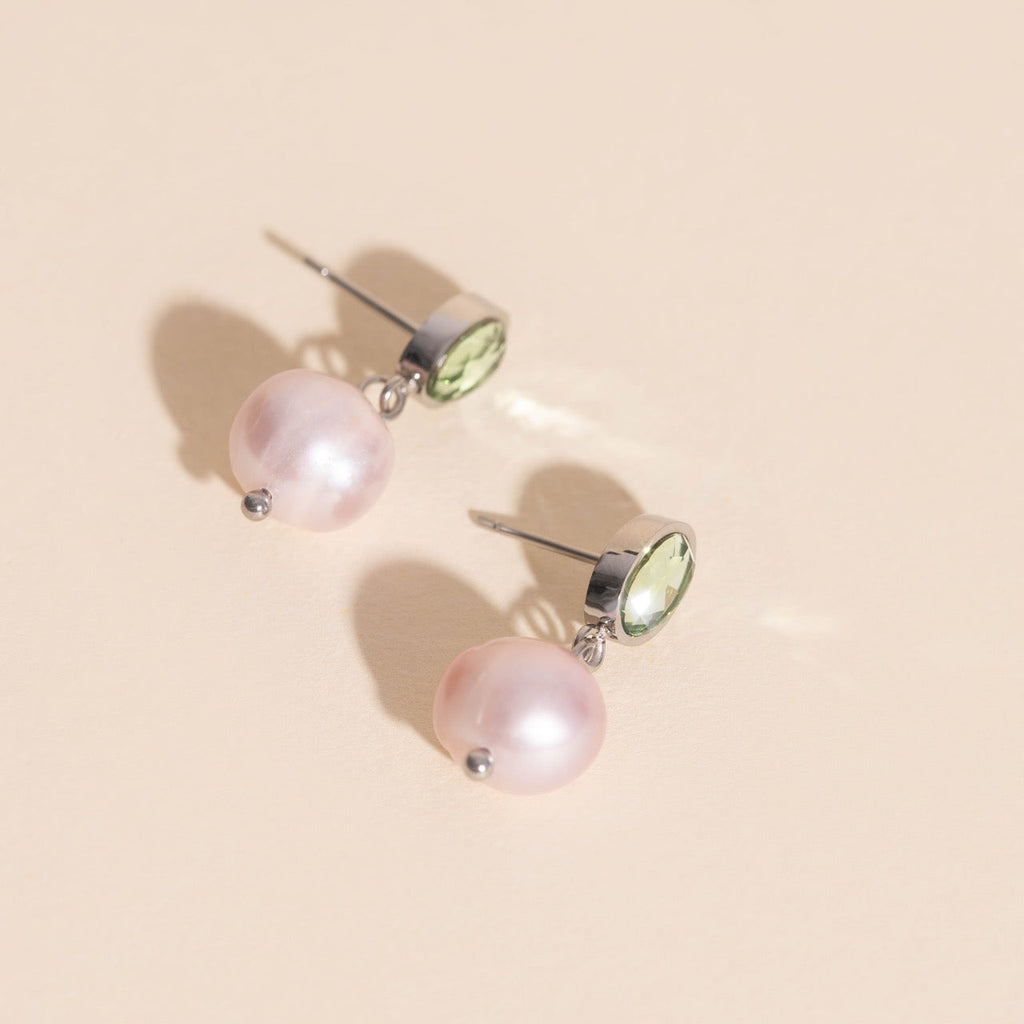Blush Grove Stud Earrings