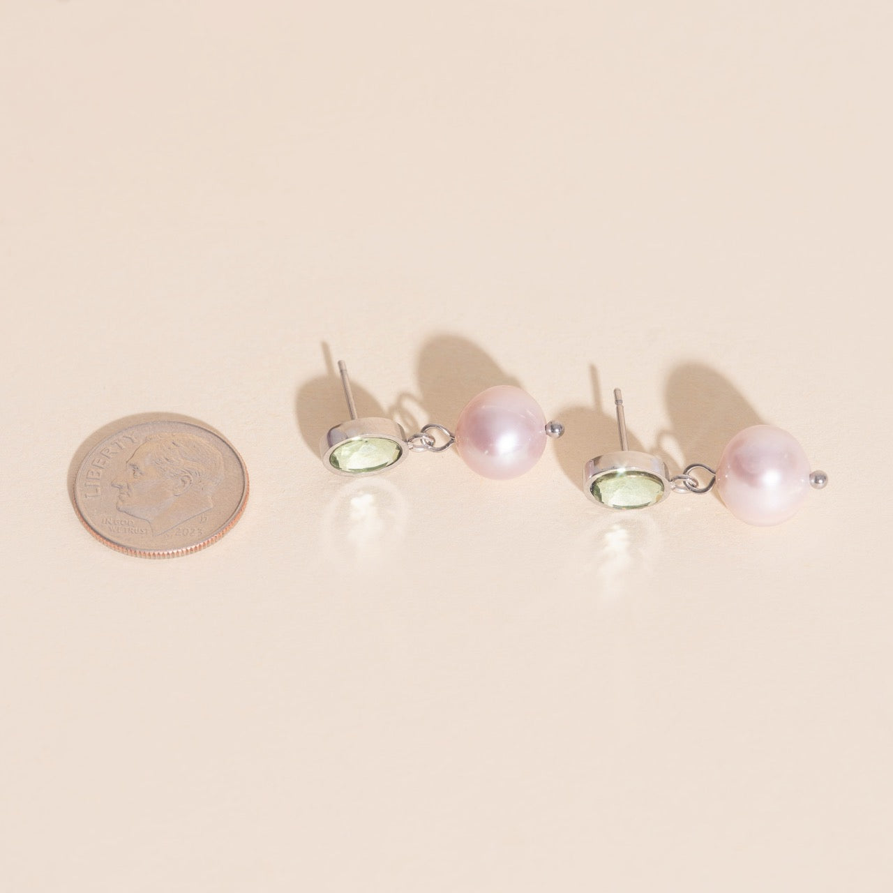 Blush Grove Stud Earrings