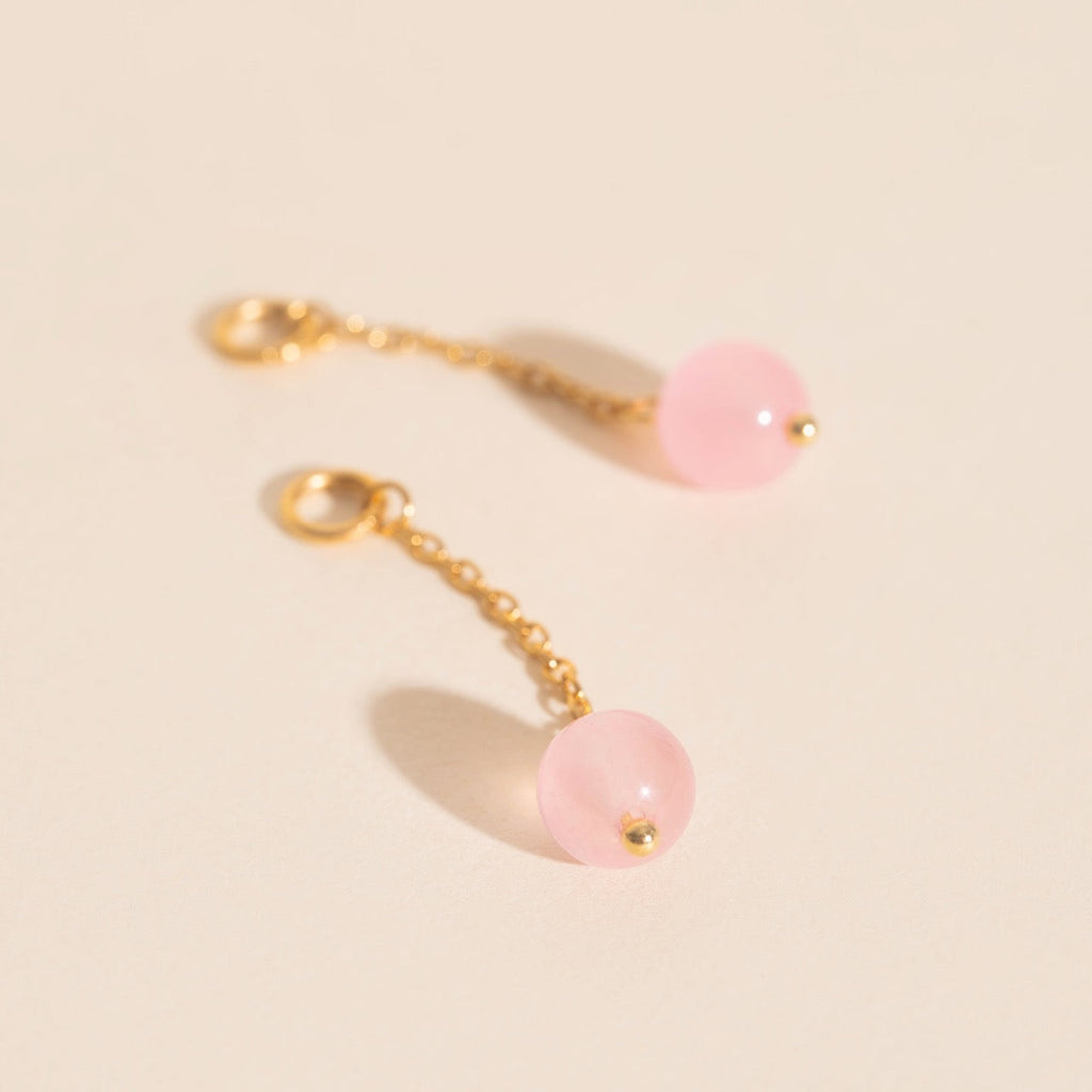 Love Chain Huggie Hoop Charms