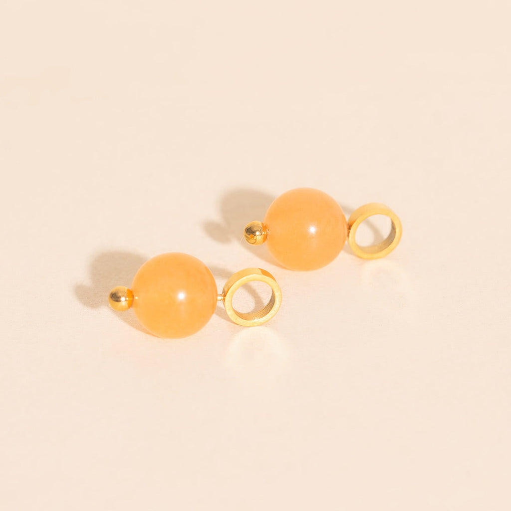 Aura Huggie Hoop Charms