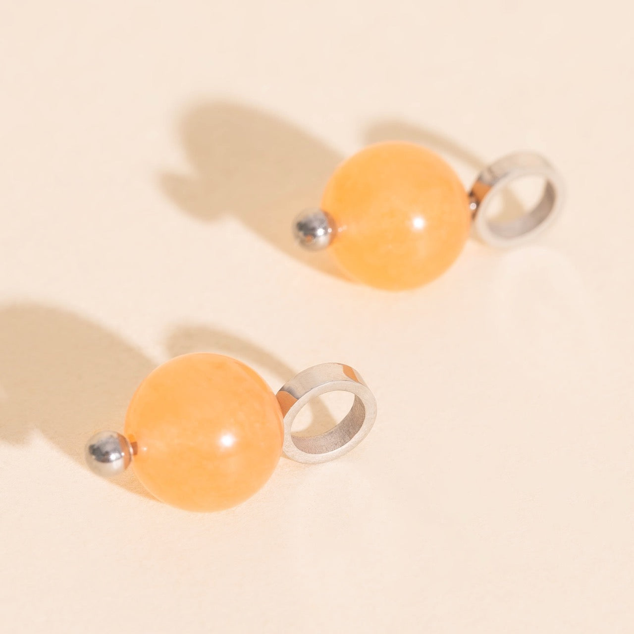 Aura Huggie Hoop Charms