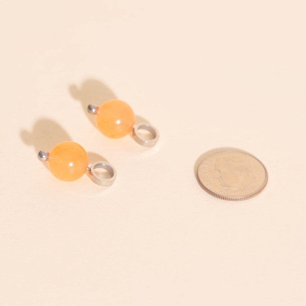 Aura Huggie Hoop Charms