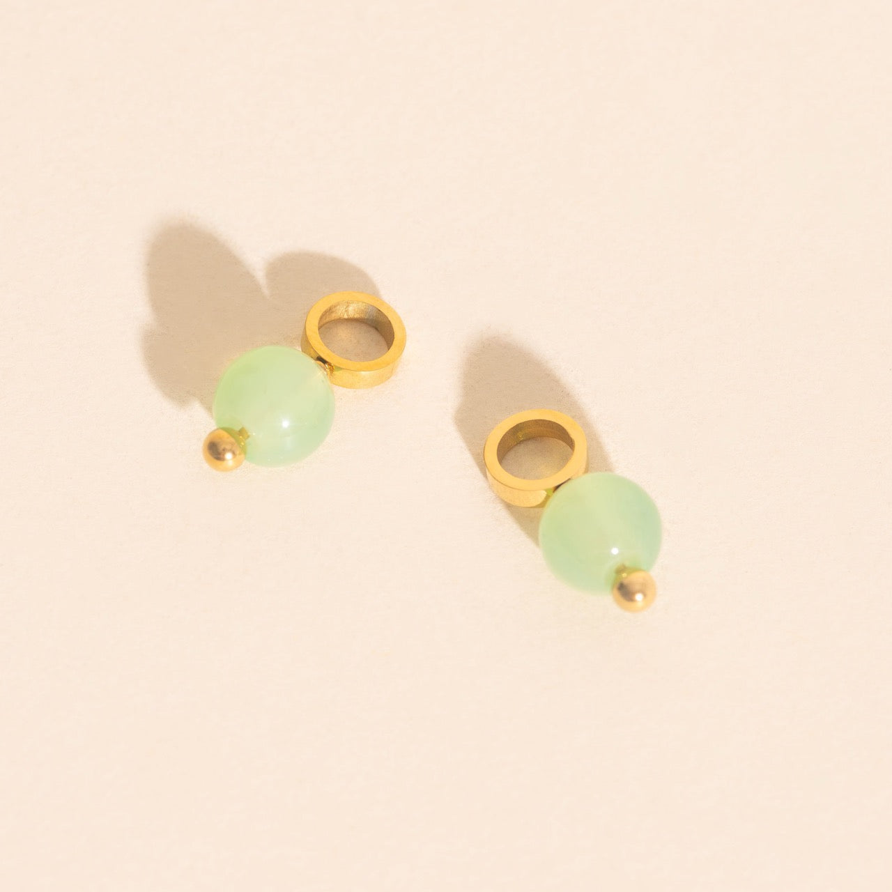 Aura Huggie Hoop Charms