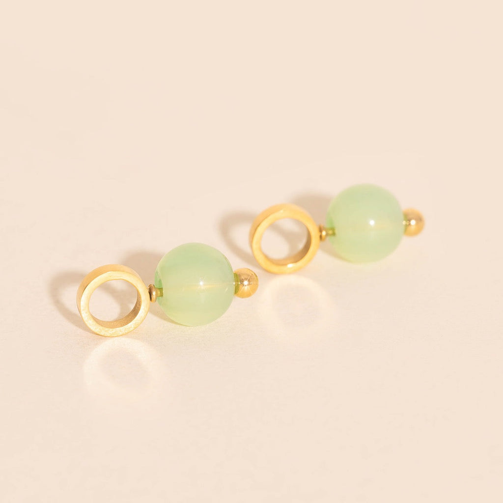 Aura Huggie Hoop Charms