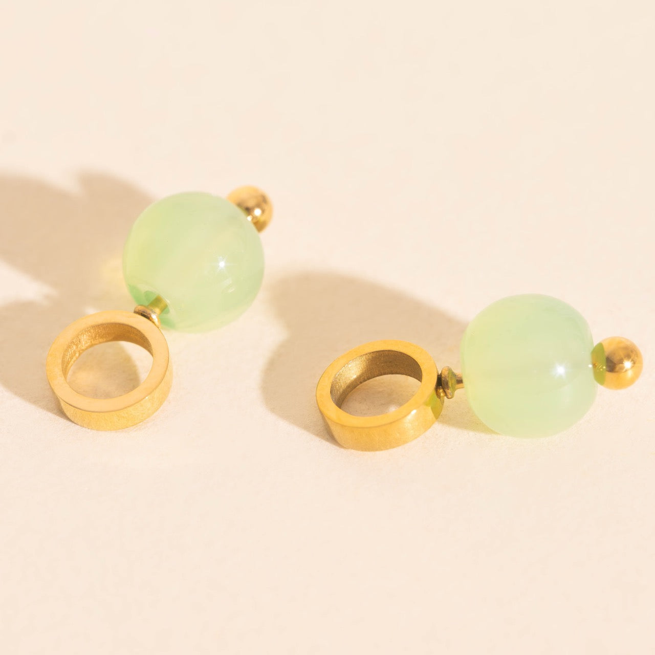 Aura Huggie Hoop Charms