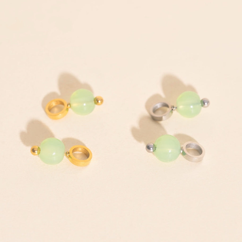 Aura Huggie Hoop Charms