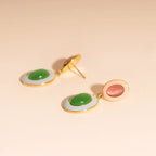 Gelato Drop Stud Earrings by Oh Clementine