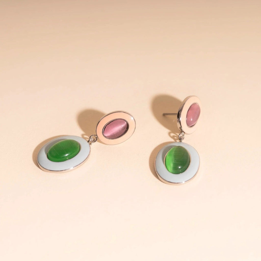 Gelato Drop Stud Earrings by Oh Clementine