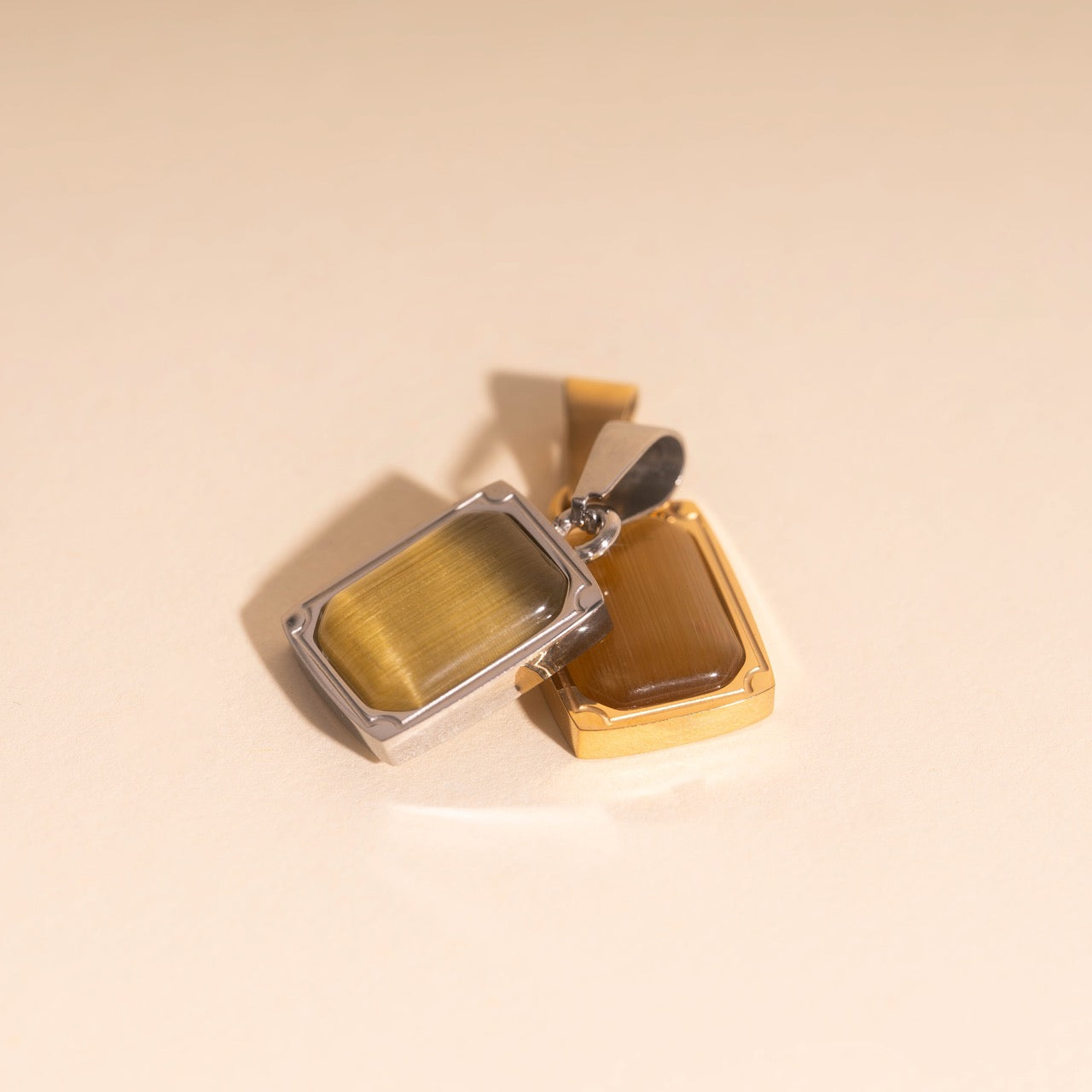 Golden Ember Necklace Charm