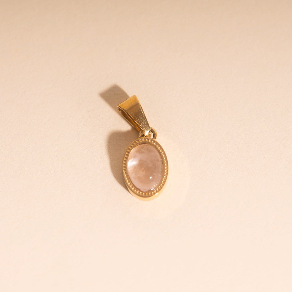 Dawn to Dusk Oval Necklace Charm