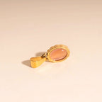 Haze Oval Necklace Charm by Oh Clementine