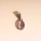Haze Oval Necklace Charm by Oh Clementine