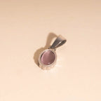 Haze Oval Necklace Charm by Oh Clementine