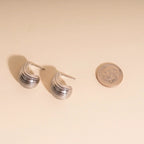Chunky Teardrop Stud Earrings by Oh Clementine