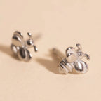 Mini Bumble Bee Stud Earrings by Oh Clementine