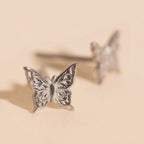 Mini Butterfly Stud Earrings by Oh Clementine