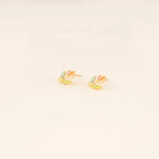 Tulip Flower Stud Earrings by Oh Clementine