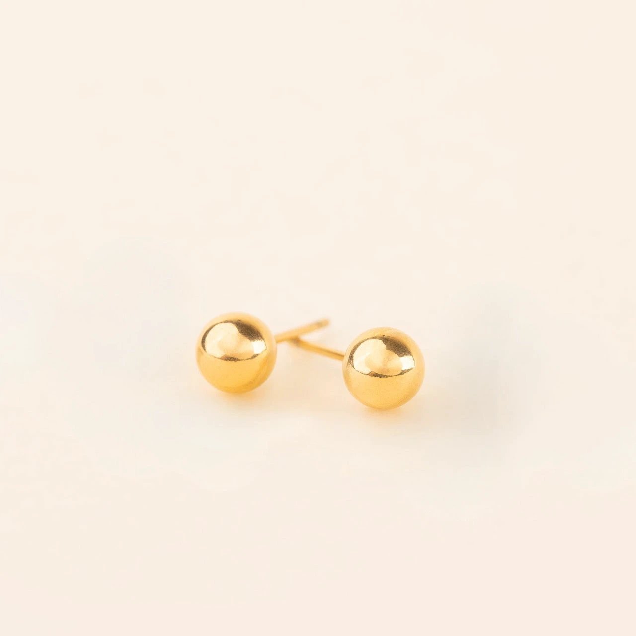 Ball Stud Earrings by Oh Clementine