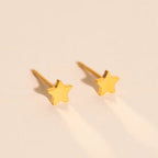 Mini Star Stud Earrings by Oh Clementine