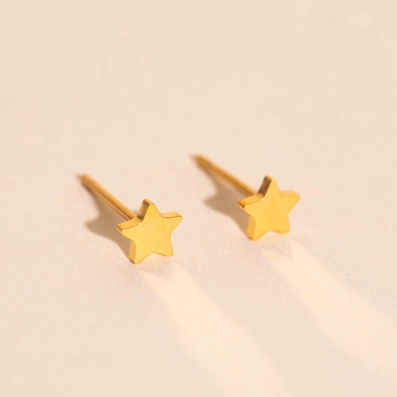 Mini Star Stud Earrings by Oh Clementine