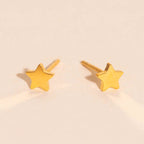 Mini Star Stud Earrings by Oh Clementine