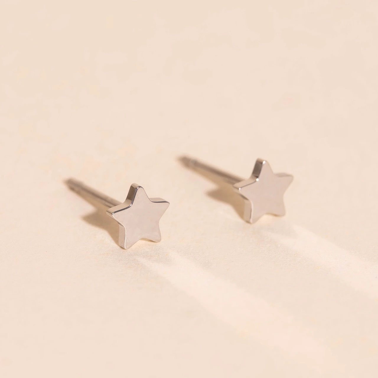Mini Star Stud Earrings by Oh Clementine
