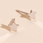 Mini Star Stud Earrings by Oh Clementine