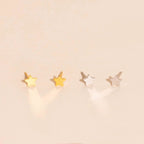 Mini Star Stud Earrings by Oh Clementine